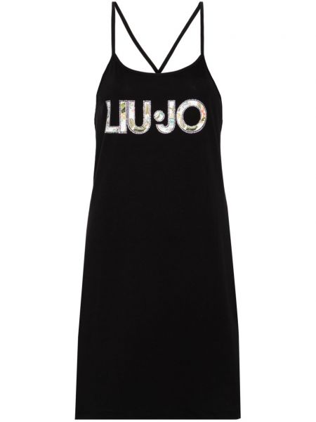 Jersey ruha nyomtatás Liu Jo fekete