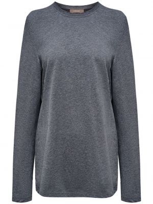 T-shirt en coton avec manches longues 12 Storeez gris