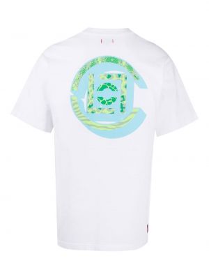 T-shirt mit print Clot weiß