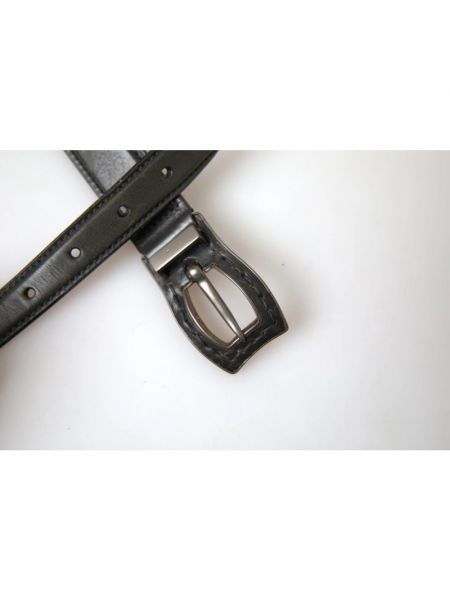 Cinturón de cuero con hebilla Ermanno Scervino
