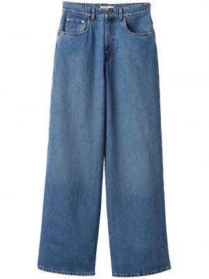 Voľné džínsy s výšivkou Miu Miu