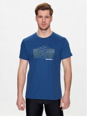 Priliehavé športové tričko Cmp modrá