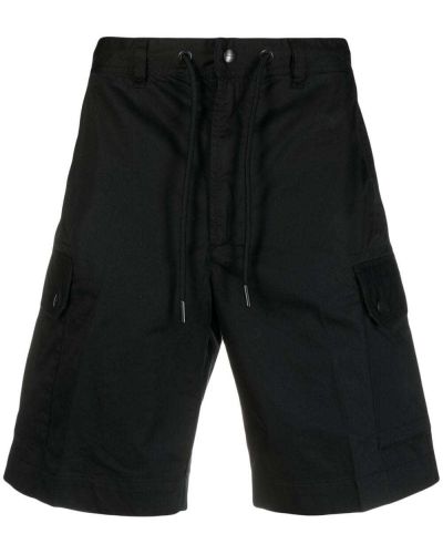 Pantalones cortos cargo con cordones Diesel negro
