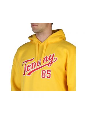 Sudadera con capucha Tommy Hilfiger amarillo
