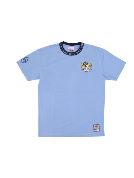 Retro jacquard t-shirt Mitchell & Ness blau