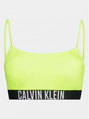 Бански Calvin Klein Swimwear зелено