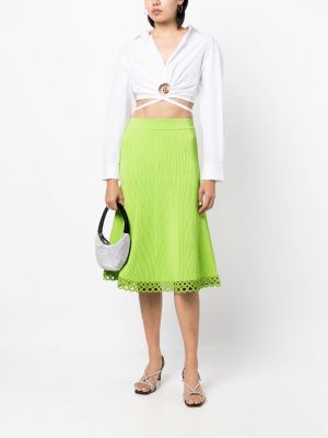 Midi sukně Jonathan Simkhai zelené