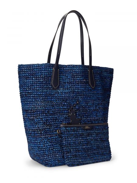 Τσάντα Polo Ralph Lauren μπλε