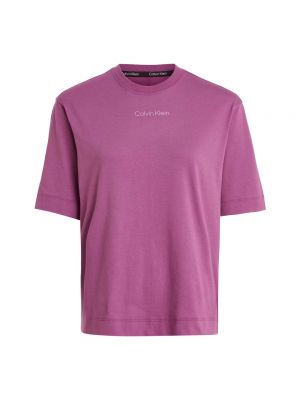 Koszulka Calvin Klein fioletowa
