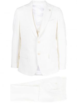 Oblek Lardini bílý