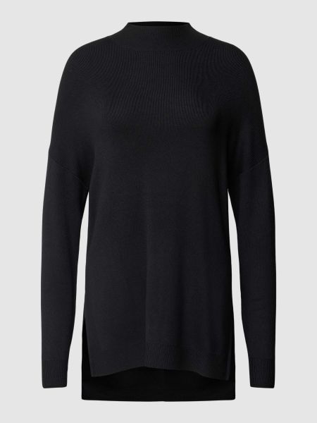 Dzianinowy sweter oversize Comma czarny