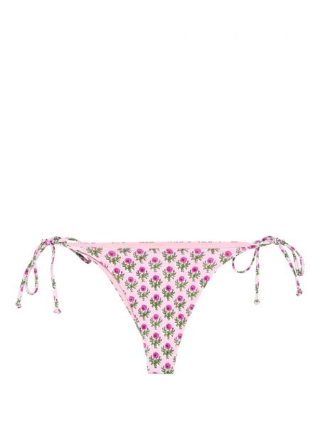 Virágos bikini nyomtatás Mc2 Saint Barth rózsaszín