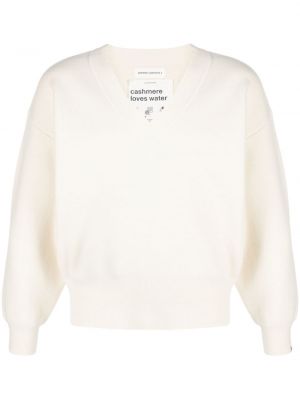 Kašmírový svetr Extreme Cashmere bílý