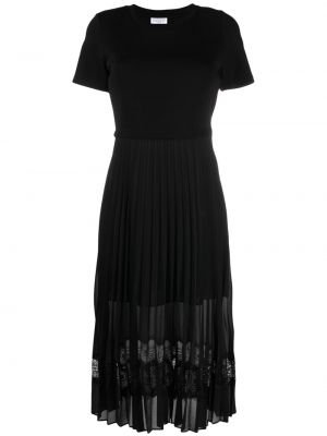 Sukienka mini bawełniana Claudie Pierlot czarna