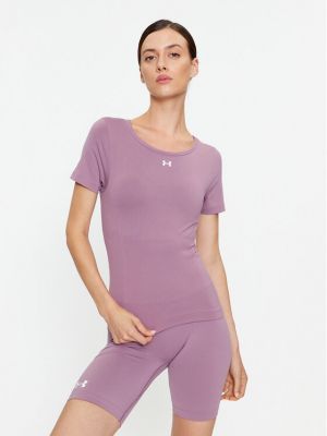 T-shirt ajusté Under Armour violet