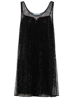 Κοκτέιλ φόρεμα Prada μαύρο