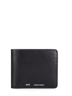 Usnjena denarnica Ami Paris črna