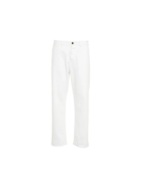 Białe proste jeansy Closed