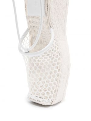 Sandale mit keilabsatz Bottega Veneta weiß