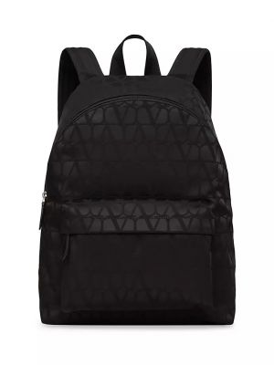 Рюкзак Toile Iconographe из технической ткани Valentino Garavani черный