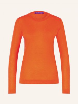 Sweter z kaszmiru Ralph Lauren Collection pomarańczowy