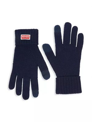 Перчатки Kenzo синие