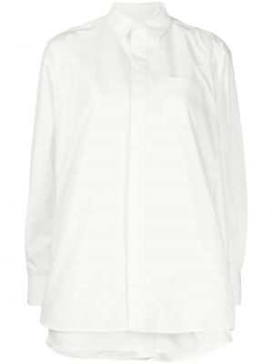 Риза с копчета Sacai бяло