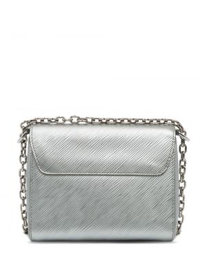 Torba na ramię Louis Vuitton srebrna