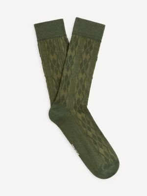 Ponožky Celio zelené