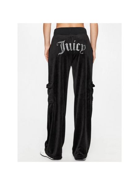 Pantalones cargo Juicy Couture negro