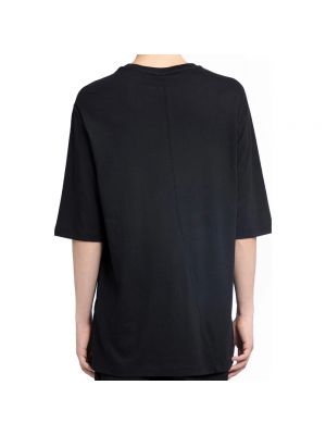 Oversize t-shirt aus baumwoll aus modal Thom Krom schwarz