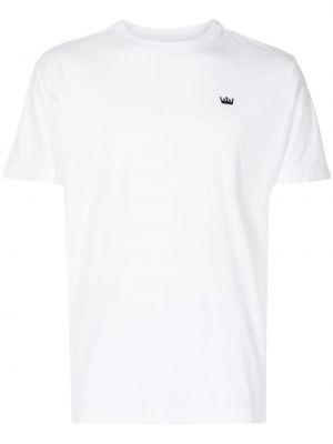 Kokvilnas t-krekls ar apdruku Osklen balts
