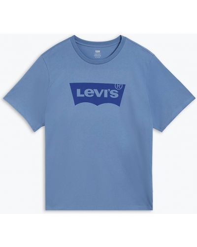 Camiseta de cuello redondo Levis Big & Tall azul