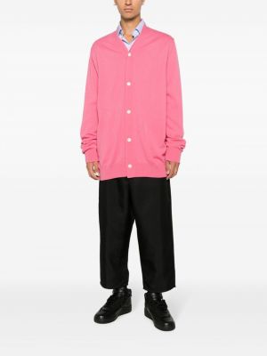 Kardigan Comme Des Garçons Shirt roosa