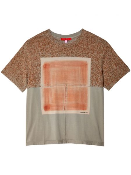 T-shirt Eckhaus Latta grå