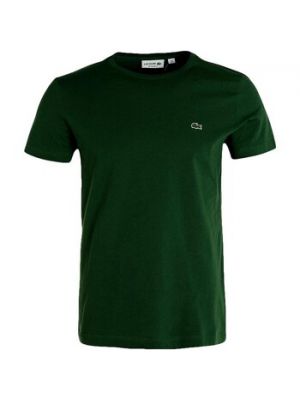 Koszulka z krótkim rękawem Lacoste zielona