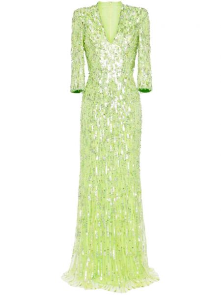 Robe de soirée Jenny Packham vert