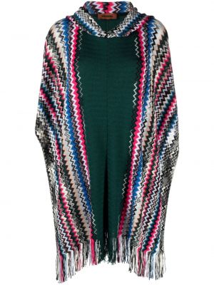 Cardigan à imprimé Missoni vert