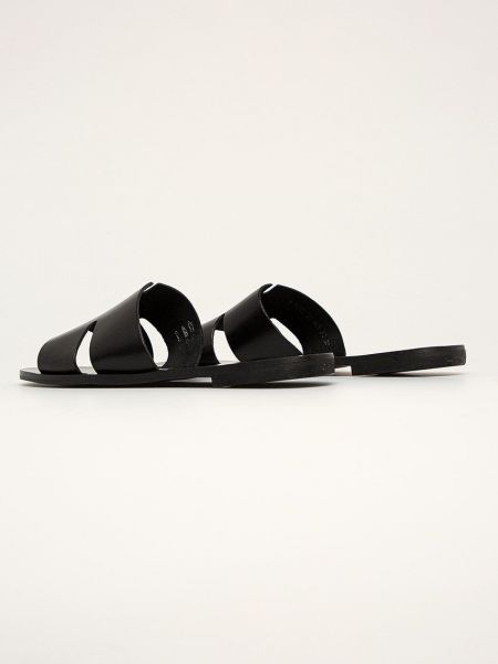 Sandale din piele Wojas negru