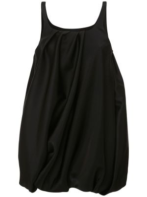 Saténové mini šaty Jw Anderson čierna