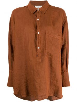 Camisa manga larga Barena naranja