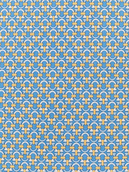 Krawat Ferragamo niebieski