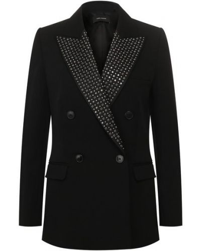 Шерстяной пиджак Isabel Marant, черный