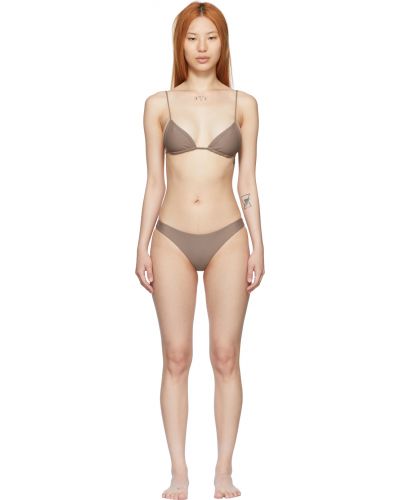 Bikini-set Jade Swim, marrone