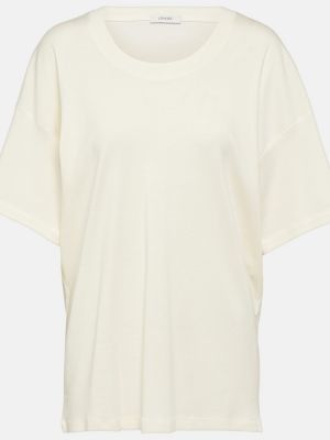 Džerzej bavlnené tričko Lemaire béžová