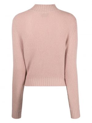Sweter z kaszmiru Le Kasha różowy