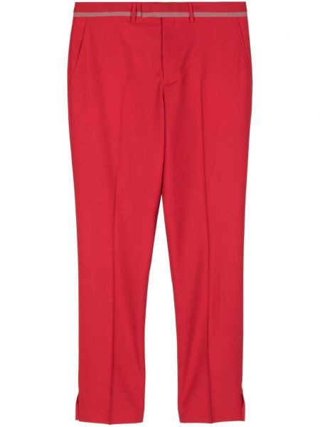 Pantalon en laine Paul Smith rouge