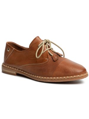 Zapatos oxford Pikolinos marrón