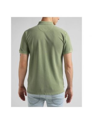 Poloshirt aus baumwoll Lee grün