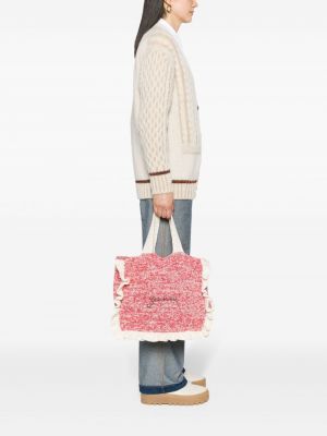 Shopper handtasche mit stickerei Ganni